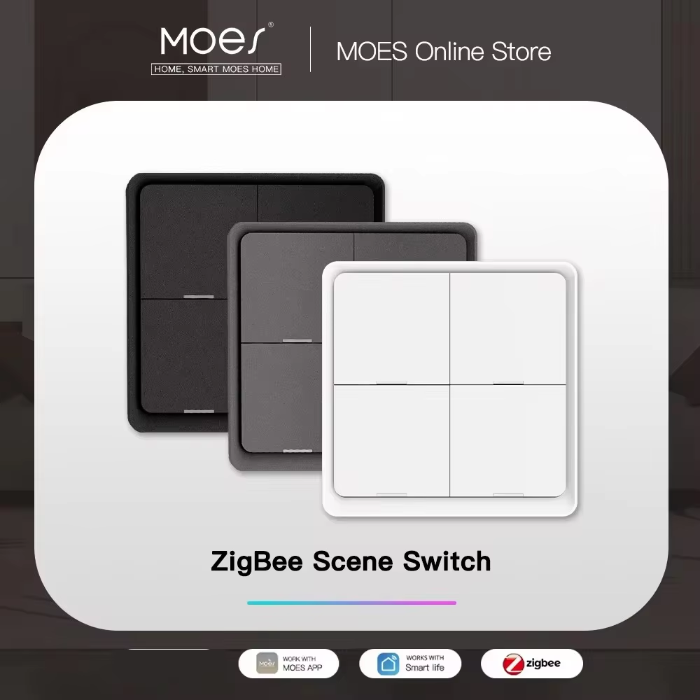 Sonoff Basic - MOES 4 GANG Tuya ZigBee ไร้สาย