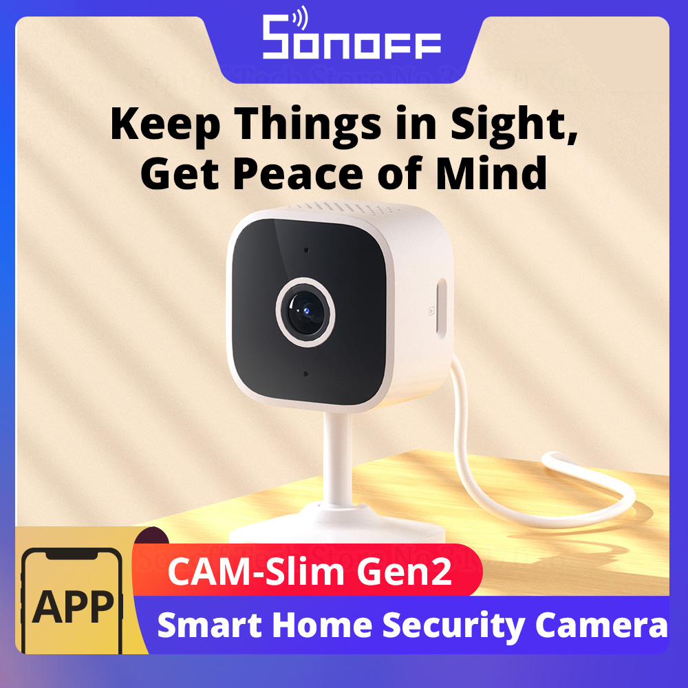 Sonoff Mini R4 - SONOFF CAM-S2 1080P HD WiFi กล้อง