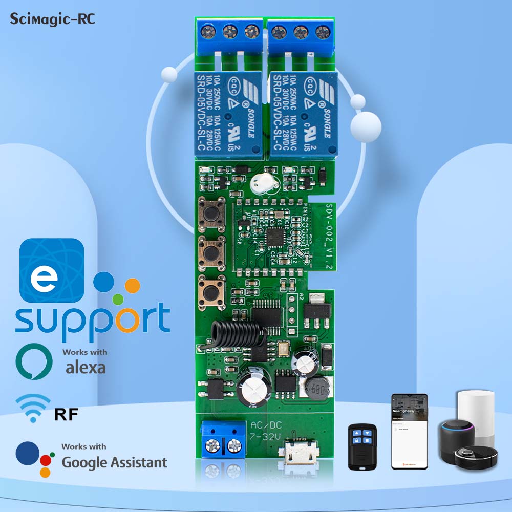 สวิตช์อัจฉริยะแบบสั่งงานผ่าน W - Sonoff Basic บทวิจารณ์และราคา