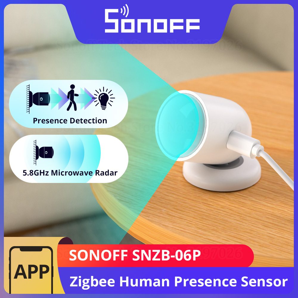 SONOFF SNZB-06P Zigbee Human P - Sonoff Basic บทวิจารณ์และราคา