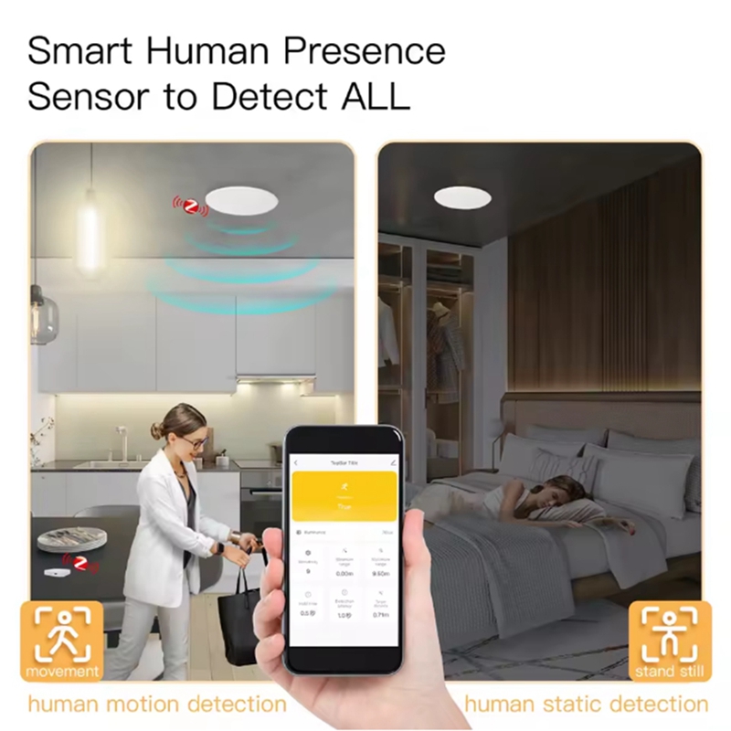 Tuya ZigBee เครื่องตรวจจับการม - Tuya Smart บทวิจารณ์และราคา