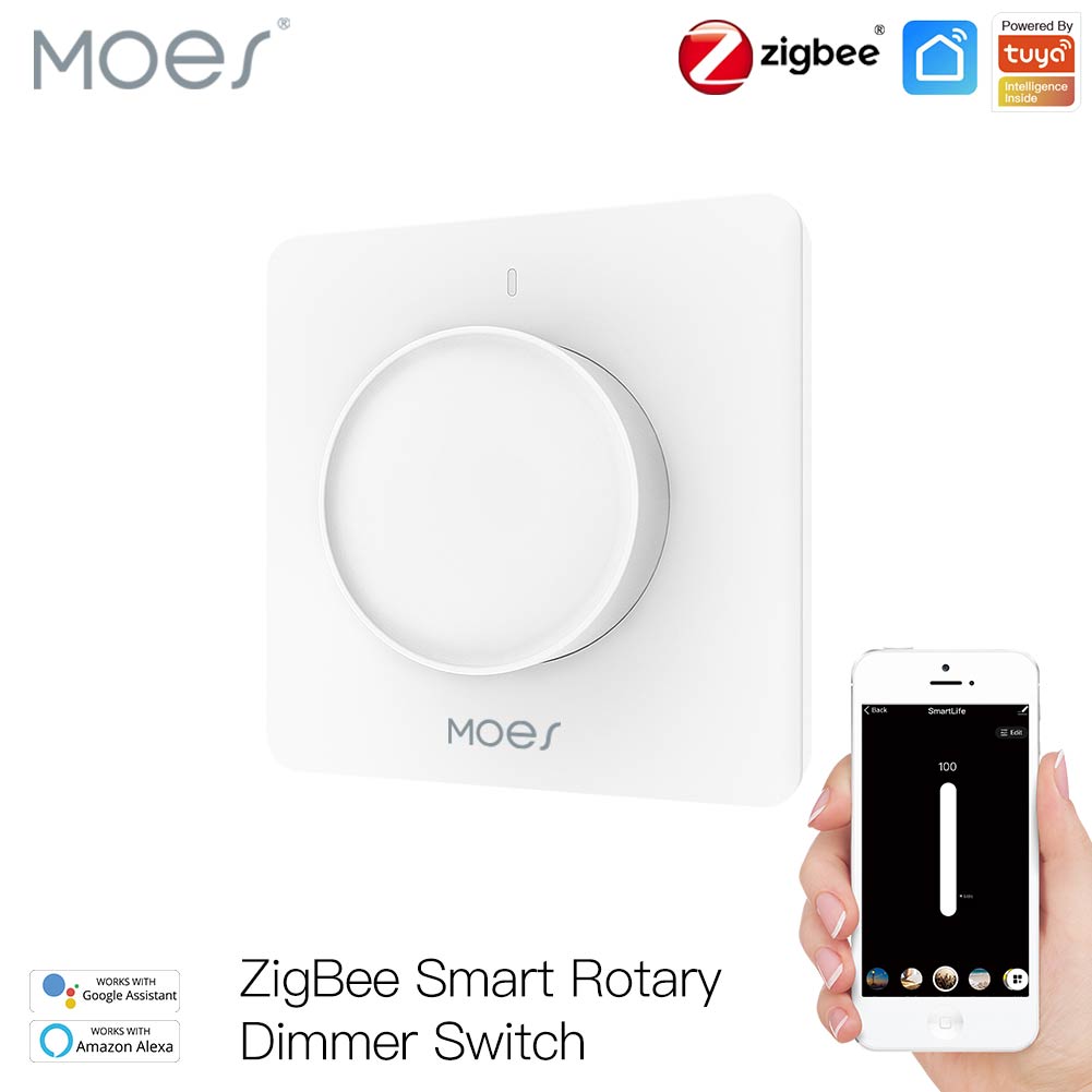 สวิตช์หรี่ไฟแบบหมุนอัจฉริยะ MO - Smart Relay Tuya บทวิจารณ์และราคา