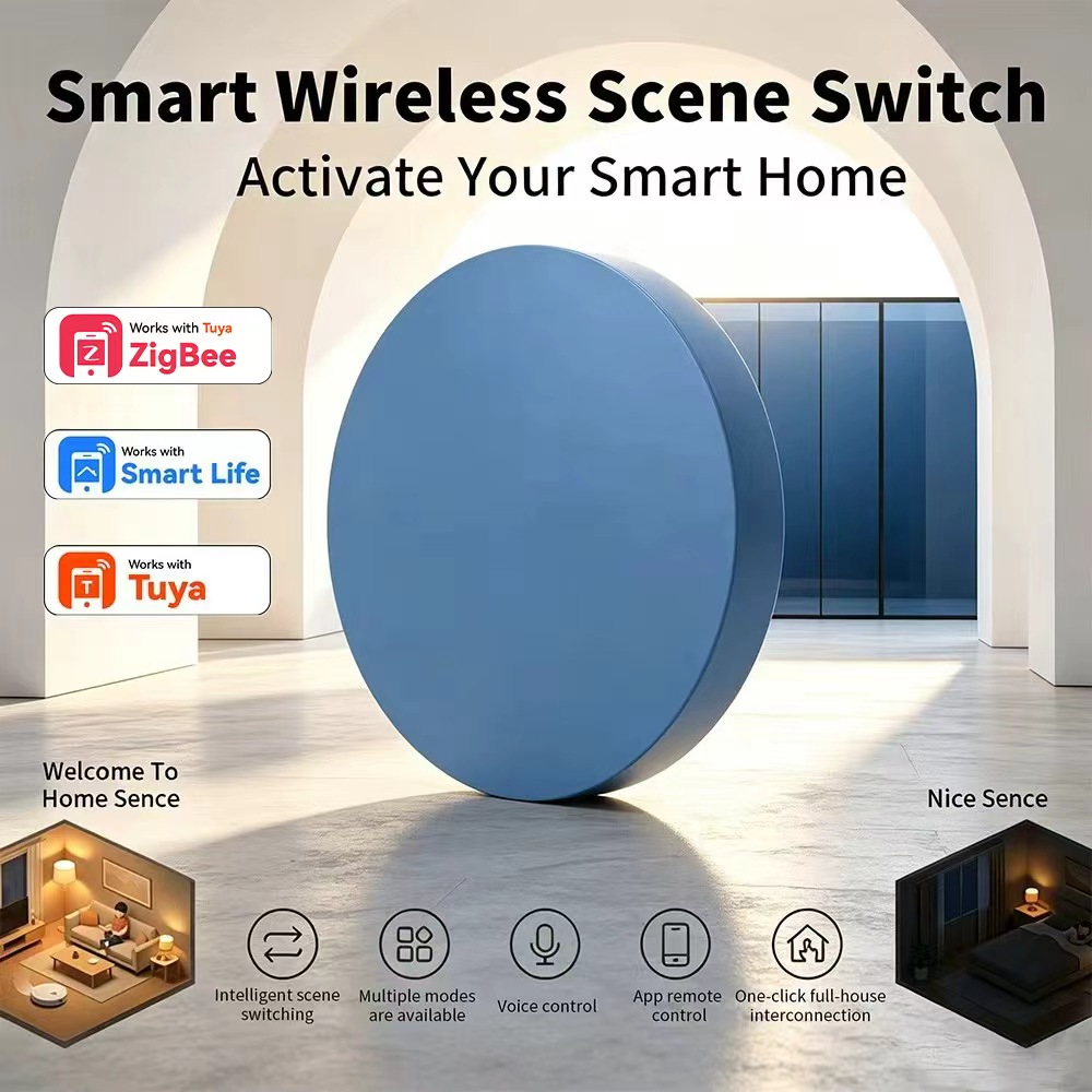 ปุ่มกดควบคุมฉากอัจฉริยะ Zigbee - Smart Relay Tuya บทวิจารณ์และราคา