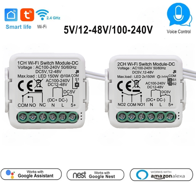 Tuya สมาร์ทแห้ง Contact โมดูลส - Tuya 4 Channel บทวิจารณ์และราคา