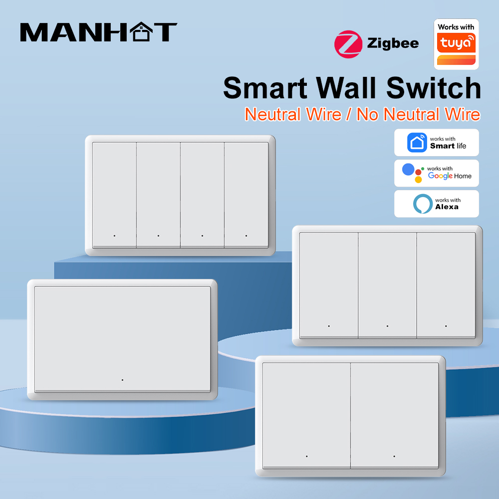 MANHOT ZigBee3.0 สวิตช์อัจฉริย - Smart Relay Tuya บทวิจารณ์และราคา