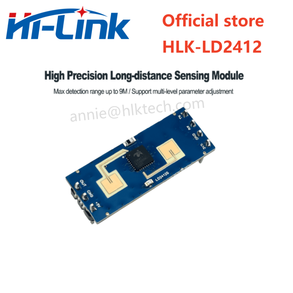 Hilink ใหม่ HLK-LD2412 24GHz H - Tasmota บทวิจารณ์และราคา